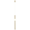 Lampa wisząca O-LINE LED 93 cm mosiądz