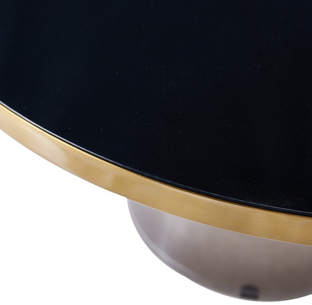 Stolik kawowy DOLCE FLAT szary 75 cm