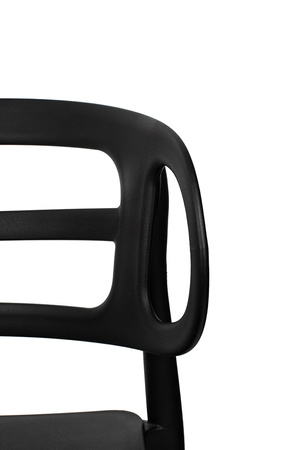 Krzesło MARCUS czarne - polipropylen