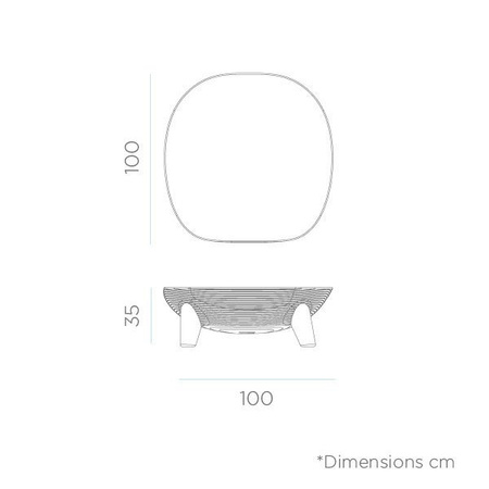 NEW GARDEN stolik MARTINICA SOLAR & BATTERY