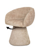 MaMaison krzesło obrotowe PEDRA beżowe