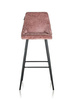 RICHMOND zestaw 2 krzeseł barowych        BROOKE 67 różowy