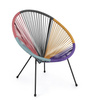 BIZZOTTO krzesło ogrodowe PARKER          wielokolorowe