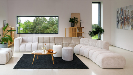 Sofa modułowa GRAND SL+S+R+R+P