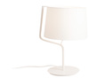 MAXLIGHT T0028 LAMPA STOŁOWA CHICAGO BIAŁA + BIAŁY ABAŻUR
