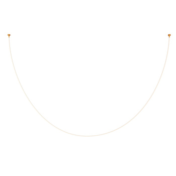 Lampa wisząca SNAKE LED wąż ledowy złota 500 cm