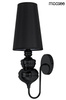MOOSEE lampa ścienna QUEEN 20 czarna