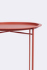 BIZZOTTO stolik ogrodowy AUSTIN czerwony