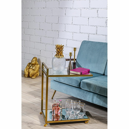 KARE komplet 4 szklanek DIAMOND RIM 510 ml