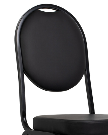 Krzesło bankietowe / konferencyjne HEBE czarne