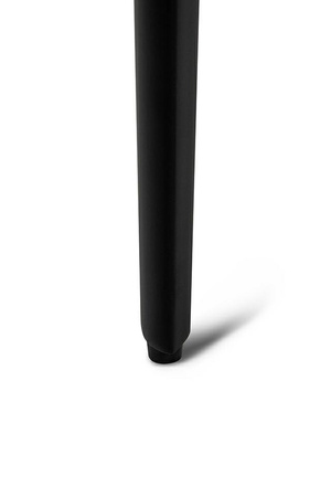 Stół SLIM 180x90 czarny - ceramiczny marmur, aluminium