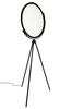 Lampa podłogowa MOON FLOOR - metal, akryl