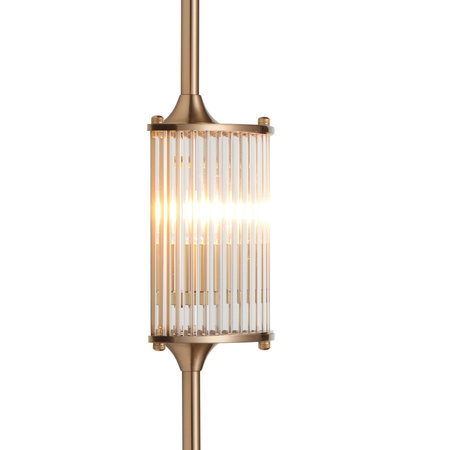 Lampa ścienna SERGIO-2 złota 90 cm