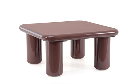 BIZZOTTO stolik kawowy OTILIA SQ          czerwony