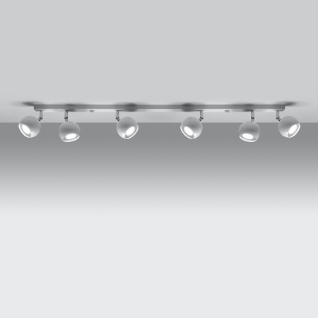 Plafon OCULARE 6L biały