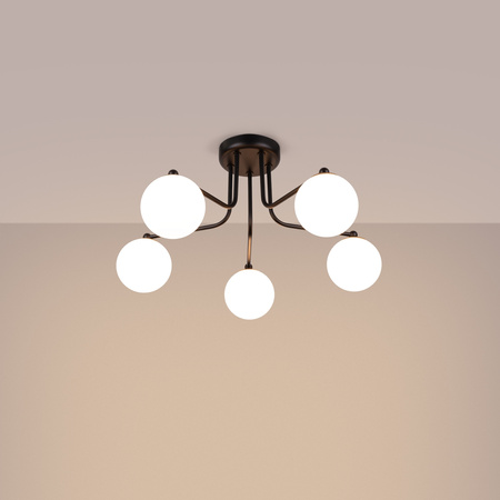 Żyrandol ASTRAL 5 czarny