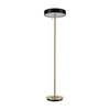 Lampa podłogowa ARTDECO czarno - złota 162 cm