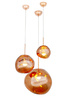 MOOSEE lampa wisząca FUSION 40 miedziana  - akryl