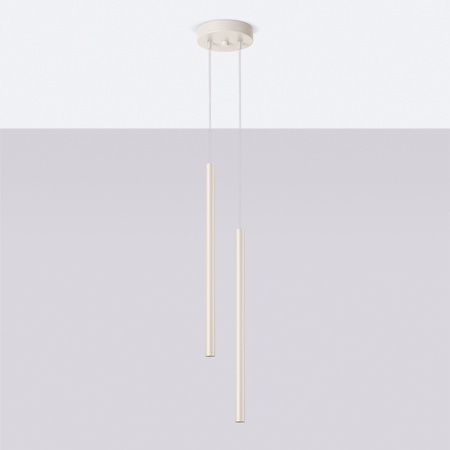 Lampa wisząca PASTELO 2 beżowa