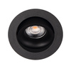 MAXLIGHT H0118 OPRAWA WPUSTOWA BELLATRIX TILTED CZARNA - BEZ MODUŁU ŚWIETLNEGO LED H0112