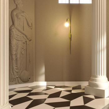 MAXLIGHT W0343 KINKIET ENIGMA ZIELONY