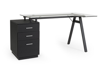 BIZZOTTO biurko CHARLIE czarne