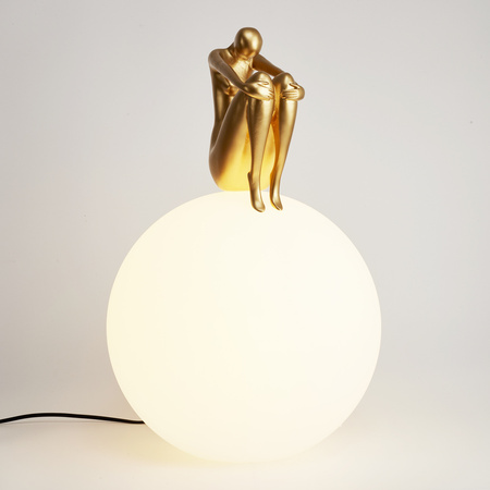 Lampa stołowa WOMAN-2 złota 35 cm