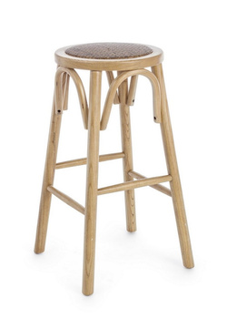 BIZZOTTO krzesło barowe CIRCLE beżowe