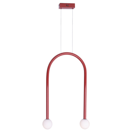 MAXLIGHT P0523 LAMPA WISZĄCA ENIGMA CZERWONA