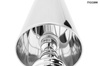 MOOSEE lampa ścienna QUEEN 20 srebrna