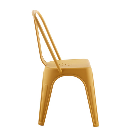 Krzesło TOWER PARIS PP żółte