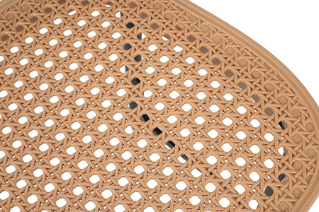 Krzesło COUNTRY czarne - polipropylen