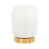 RICHMOND fotel obrotowy BRISTEL WHITE  BOUCLÉ
