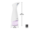 UMBRA dozownik do mydła OTTO 280 ml biały / szary