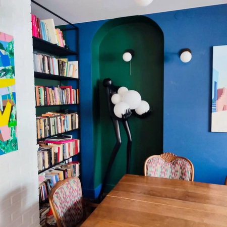 Lampa podłogowa WOMAN czarna 180 cm