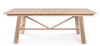 BIZZOTTO stół ogrodowy MARYLAND 220-300   naturalny / rozkładany