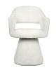 MaMaison krzesło obrotowe VERONA białe
