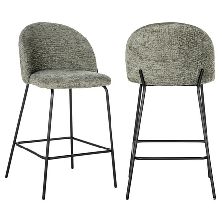 RICHMOND krzesło barowe ALYSSA 65 - zielone