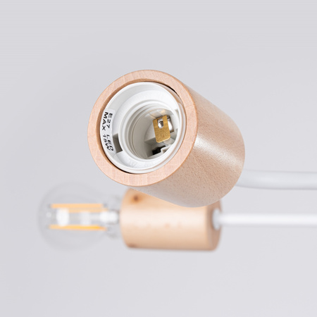 Żyrandol TIMBO 4 biały