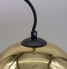 Lampa wisząca MIRROR GLOW - M złota 30 cm