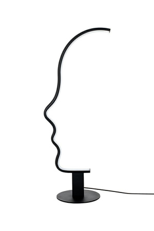 MOOSEE lampa stołowa FACE TABLE czarna