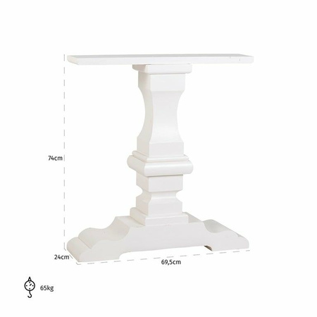 RICHMOND podstawa do stołu NORMANDY biała