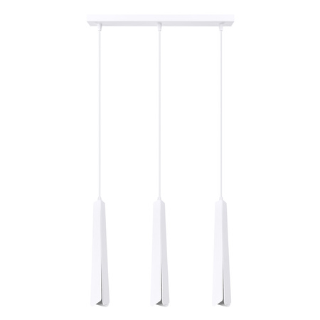 Lampa wisząca PRYSM 3L biała