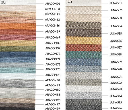 Narożnik CONTINENTAL XL z funkcją spania - I grupa tkanin