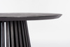 BIZZOTTO stół jadalniany ODION 130        czarny