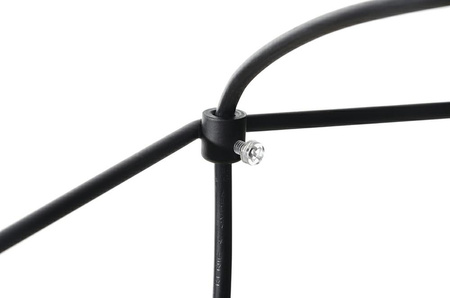 MOOSEE lampa wisząca FLUSSO 8 czarna