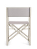BIZZOTTO krzesło ogrodowe / reżyserskie   KONNOR beżowe