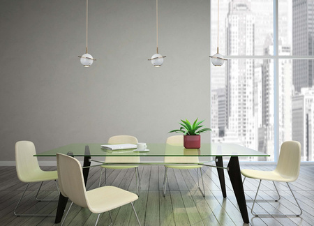 MAXLIGHT P0413 LAMPA WISZĄCA URANOS BIAŁY