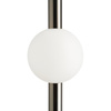 Lampa wisząca O-LINE LED 63 cm czarna