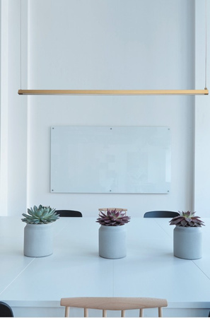 Lampa wisząca BEAM-120 LED złoty 120 cm